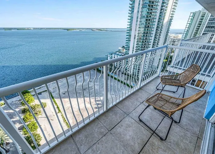 Central Ocean View 3 Bedrooms In Miami W Parking